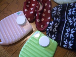 1月23日湯たんぽとソックスカバー